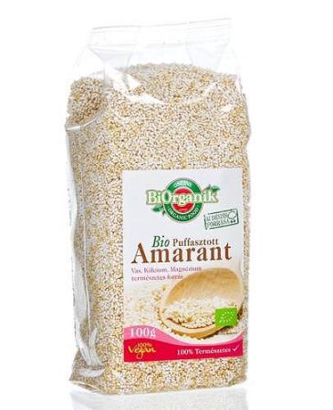 BiOrganik bio puffasztott amarant, 100 g