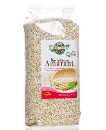 BiOrganik bio puffasztott amarant, 200 g