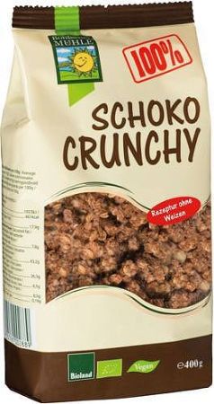 Bohlsener bio crunchy étcsokoládés, 400 g