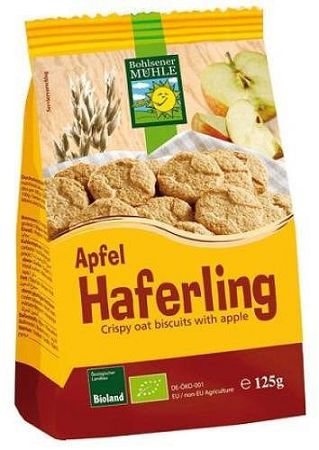 Bohlsener Bio Zabkeksz Almás 125 g
