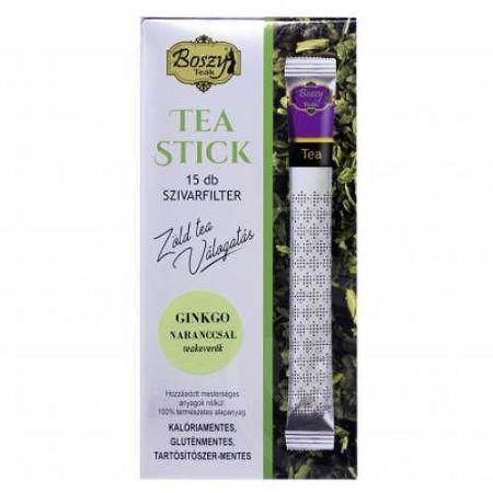 Boszy Ginkgo-Narancs tea, 15 db szivarfilter