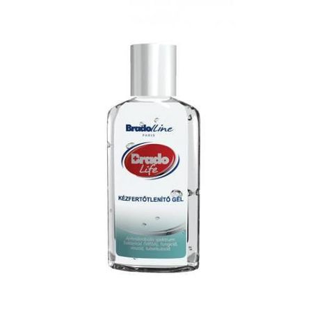 Bradolife Kézfertőtlenítő gél, 50 ml