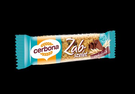 Cerbona Csokoládés zabszelet, 50 g