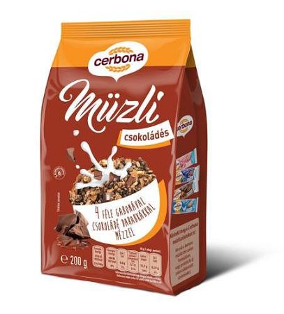 Cerbona Müzli Csokis 200 g