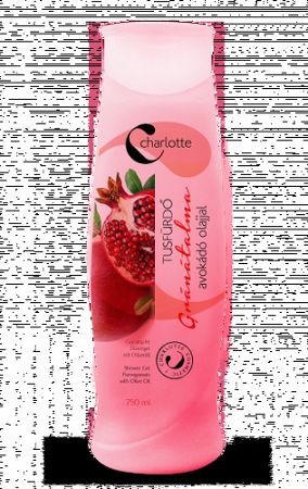 Charlotte tusfürdő gránátalma 750 ml