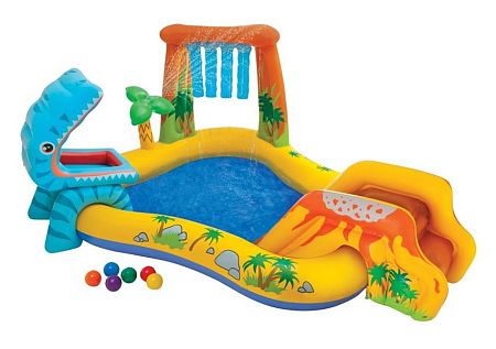 Childrens felfújható uszoda Dino