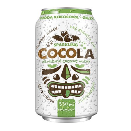 COCOLA SZÉNSAVAS KÓKUSZVÍZ 100% 330ML