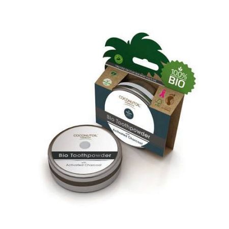 Coconutoil Bio Aktívszenes Fogpor, 50ml