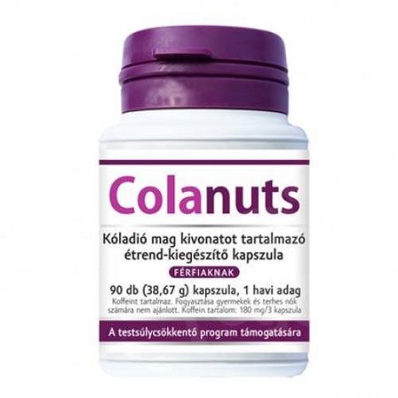 COLANUTS KÓLADIÓ KAPSZULA FÉRFIAKNAK, 90 DB