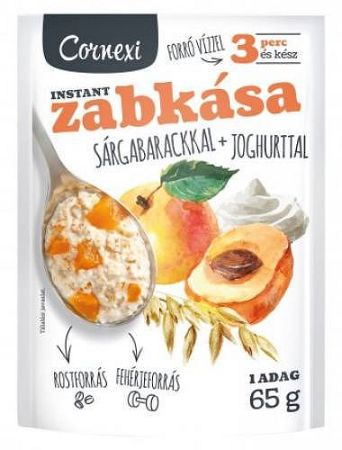 Cornexi sárgabarackos-joghurtos zabkása, 65 g