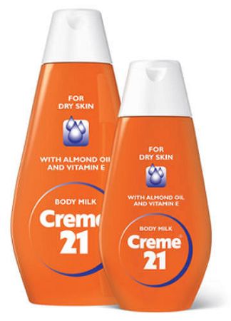 Creme21 testápoló száraz bőrre 400 ml