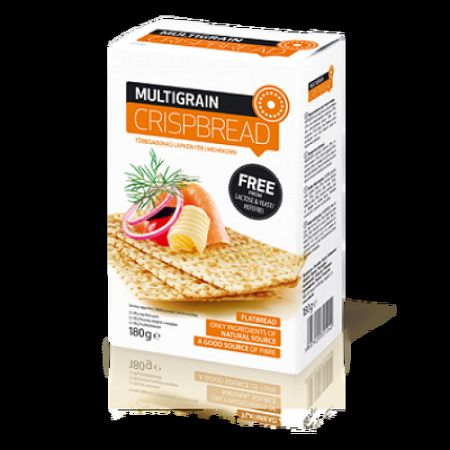 Crispbread lapkenyér többgabonás, 180 g