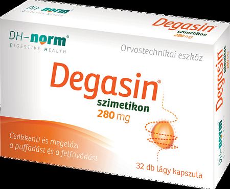 DEGASIN KAPSZULA 32 DB 280 MG