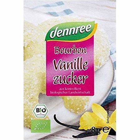 DENNREE BIO BOURBON-VANÍLIÁS CUKOR 3 DB