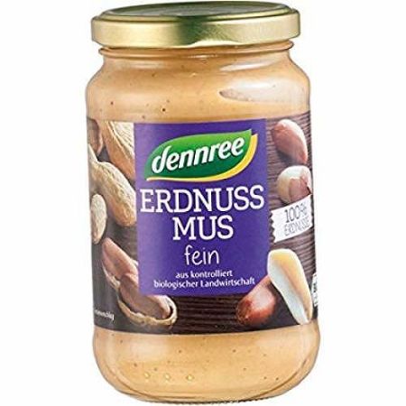 Dennree bio földimogyoróvaj natúr, 350 g