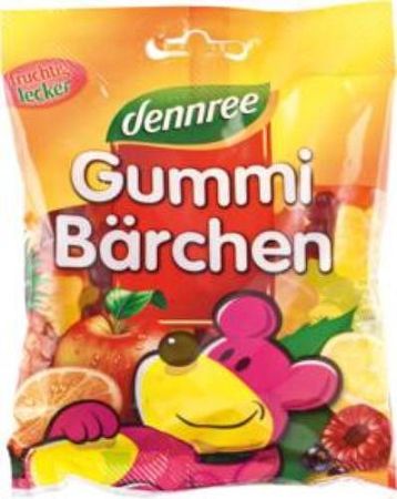Dennree bio gumimacik, 100 g