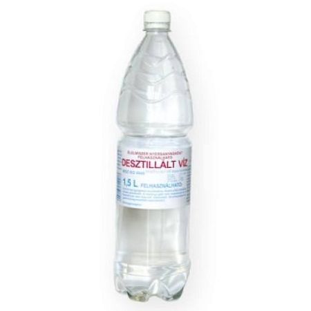Desztillált víz, 1500 ml