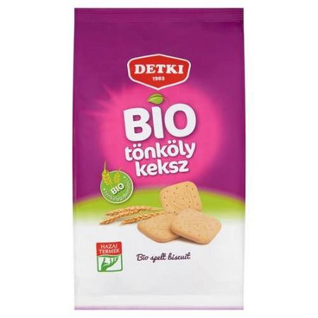 Detki bio keksz tönkölygabonából, 180 g
