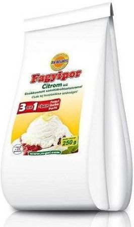 Dia-Wellness fagyipor, 250 g - citrom