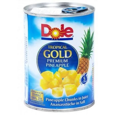 DOLE ANANÁSZBEFŐTT DARABOLT CUK.MENT., 567 g
