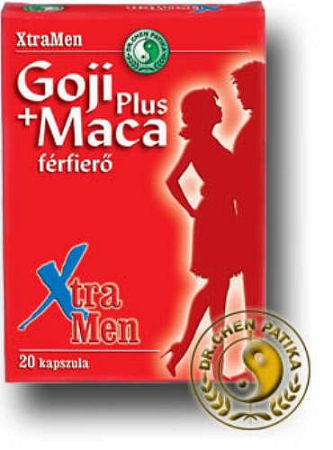Dr. Chen Goji+Maca férfierő kapszula, 20 db