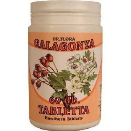 Dr.flora galagonya tabletta, 60 db