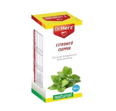 Dr. Herz Citromfű csepp, 50 ml - KIFUTÓ TERMÉK