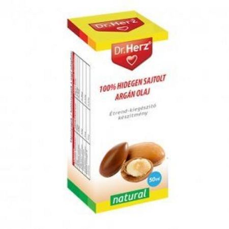 Dr. Herz hidegen sajtolt argán olaj, 50 ml