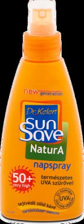 Dr. Kelen SunSave F50+ NaturA napspray, 150 ml