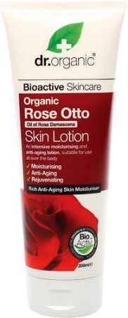 dr.Organic bio rózsa testápoló, 200 ml