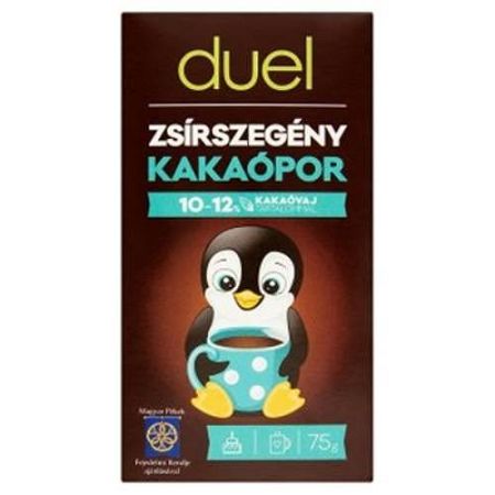 Duel kakaópor zsírszegény 75 g