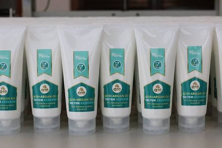 Eco-Z Q10 és argán selyem kézkrém, 100 ml