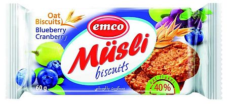 Emco Müzliszelet, 60 g - Áfonyás