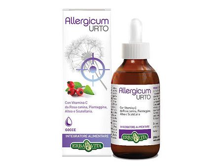 Erbavita Allergicum URTO, 50 ml - 14 komponensű allergia elleni csepp