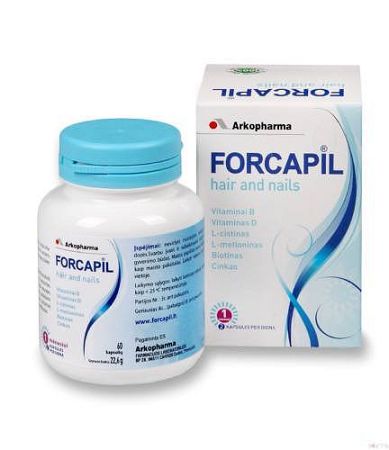 Forcapil kapszula hajra, körömre 60 db