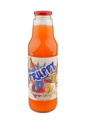 Fruppy ital, 750 ml - Sárgarépa-banán-alma