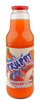 Fruppy ital, 750 ml - Sárgarépa-őszibarack-alma