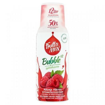 Frutta max gyümölcsszörp málna, 500 ml
