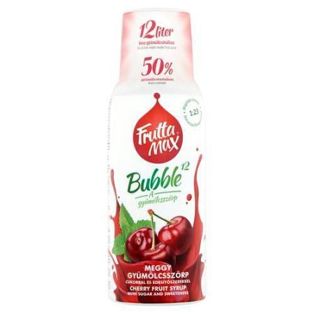 Frutta max gyümölcsszörp meggy, 500 ml
