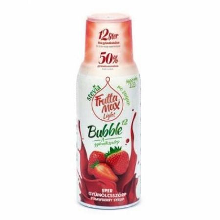 Frutta max gyümölcsszörp szamóca, 500 ml