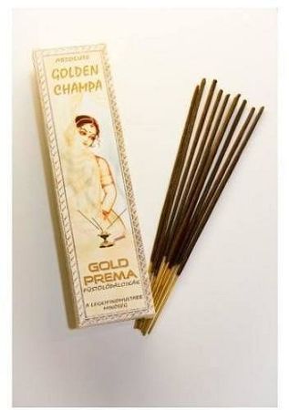 Füstölö gold prema golden champa 10 db