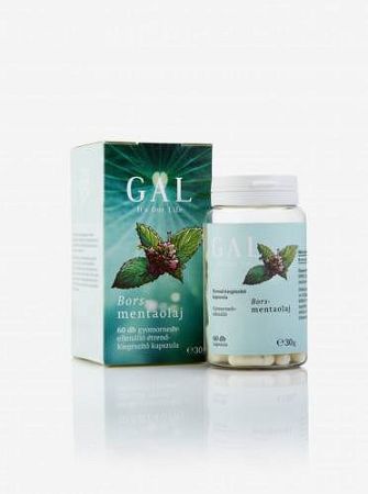 GAL Borsmentaolaj, 100 mg x 60 kapszula