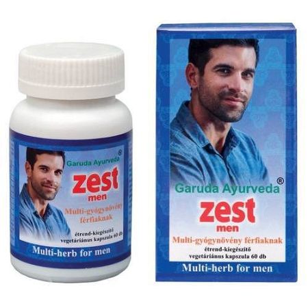 GARUDA AYURVEDA ZEST MEN KAPSZULA, 60 db