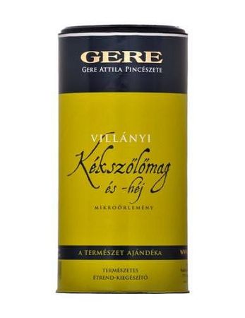 Gere Kékszőlőmag- és héj mikroőrlemény, 150 g