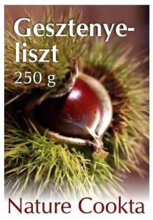 Gesztenyeliszt (pellet) 250 g, Nature Cookta