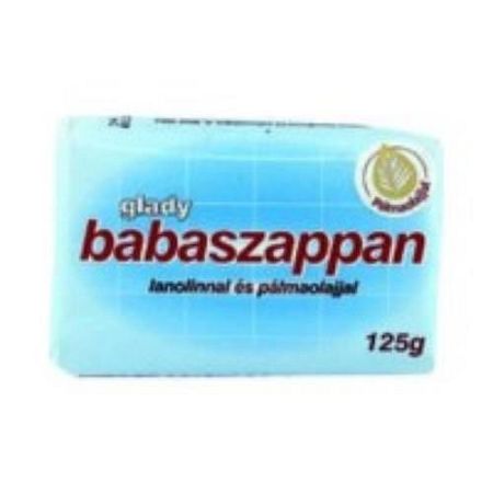 Glady babaszappan pálmaolajjal 125g