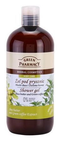 Green Pharmacy tusfürdõ shea-zöld kávé 500 ml