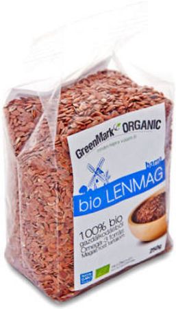 GreenMark bio barna lenmag, 250 g