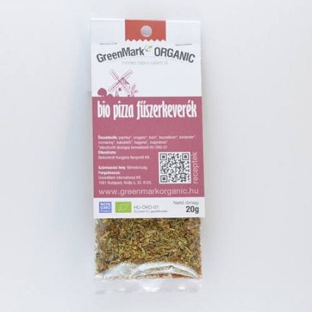 Greenmark bio fűszer pizza, 20 g