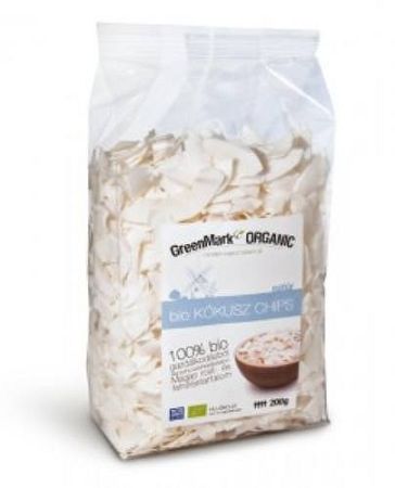 GreenMark bio kókusz chips, 200 g